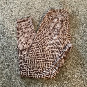 Lularoe girls one size brown leggings